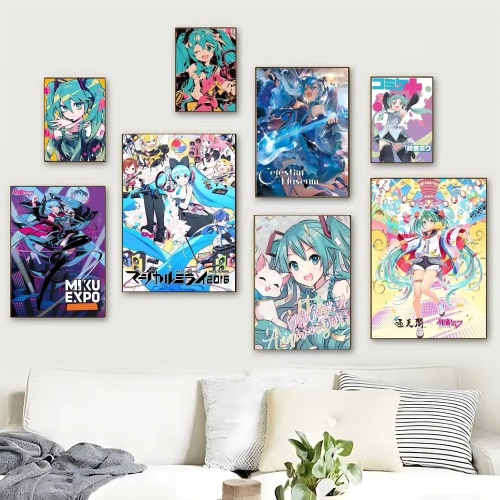 Japanese Aesthetics Anime Character Miku Poster Self-adhesive Art Poster Retro Sticker DIY Room Bar Cafe Vintage Decorative
Japanese Aesthetics Anime Character Miku Poster Self-adhesive Art Poster Retro Sticker DIY Room Bar Cafe Vintage Decorative