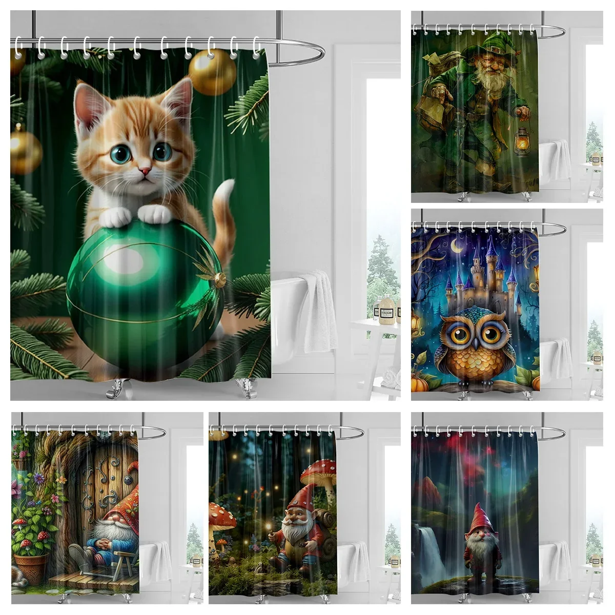~O~Home decoration shower curtains for bathroom waterproof curtain fabric Modern Nordic style Living Room Merry Christmas winter
~O~Home decoration shower curtains for bathroom waterproof curtain fabric Modern Nordic style Living Room Merry Christmas winter