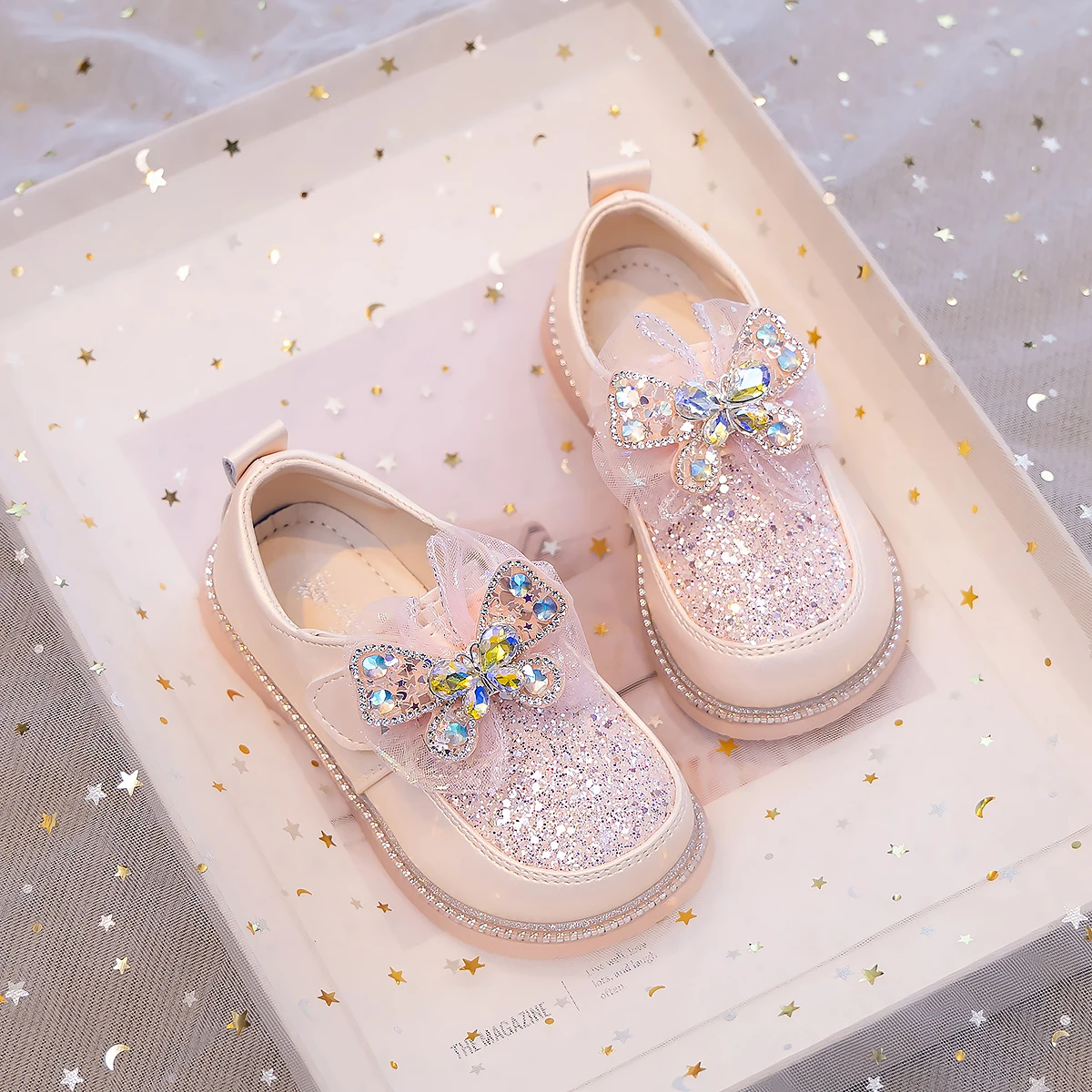 Kids' Casual Shoes PU Leather Spring Shoes For Girls Pearl Bow Flat Bottom Anti-slip White Pink Shoes Size 23-35
Kids' Casual Shoes PU Leather Spring Shoes For Girls Pearl Bow Flat Bottom Anti-slip White Pink Shoes Size 23-35