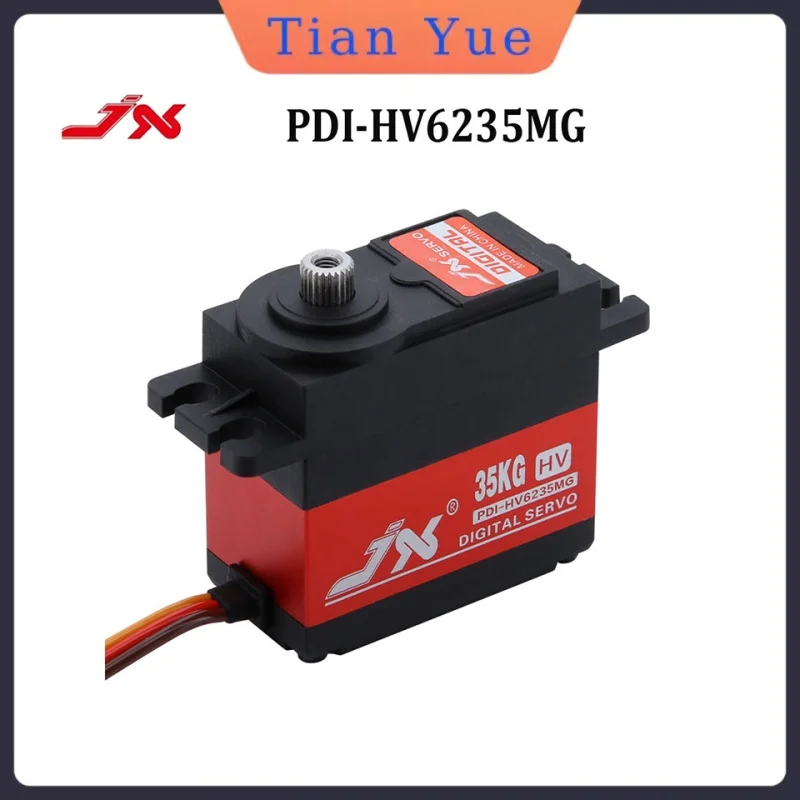 JX Servo PDI-HV6235MG Высокоточный цифровой сервопривод с металлической шестерней, крутящий момент 35 кг, напряжение 8,4 В, время отклика 0,16 сек для радиоуправляемых автомобилей
JX Servo PDI-HV6235MG Высокоточный цифровой сервопривод с металлической шестерней, крутящий момент 35 кг, напряжение 8,4 В, время отклика 0,16 сек для радиоуправляемых автомобилей