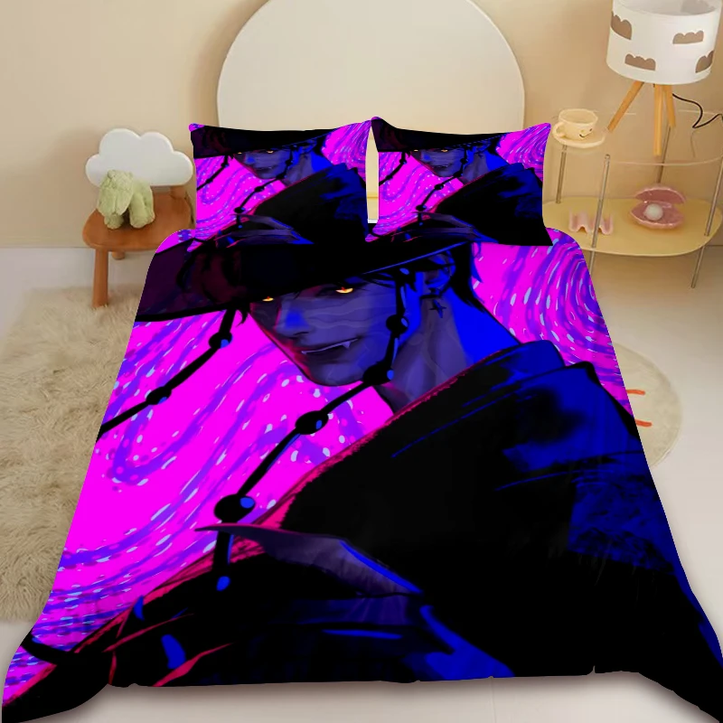 K-Pop Demon Hunters Комплекты постельного белья ЕС, одиночное одеяло, пододеяльник, наволочка, комплекты из 2-3 предметов, размер для детей и взрослых
K-Pop Demon Hunters Комплекты постельного белья ЕС, одиночное одеяло, пододеяльник, наволочка, комплекты из 2-3 предметов, размер для детей и взрослых