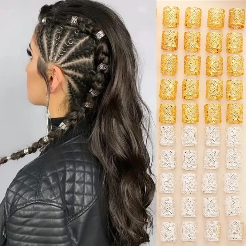 50 шт., металлические дреды, бусины, украшение для парика, кольца для волос, витая коса, весенняя трехниточная коса, полые декоративные инструменты для плетения
50 шт., металлические дреды, бусины, украшение для парика, кольца для волос, витая коса, весенняя трехниточная коса, полые декоративные инструменты для плетения