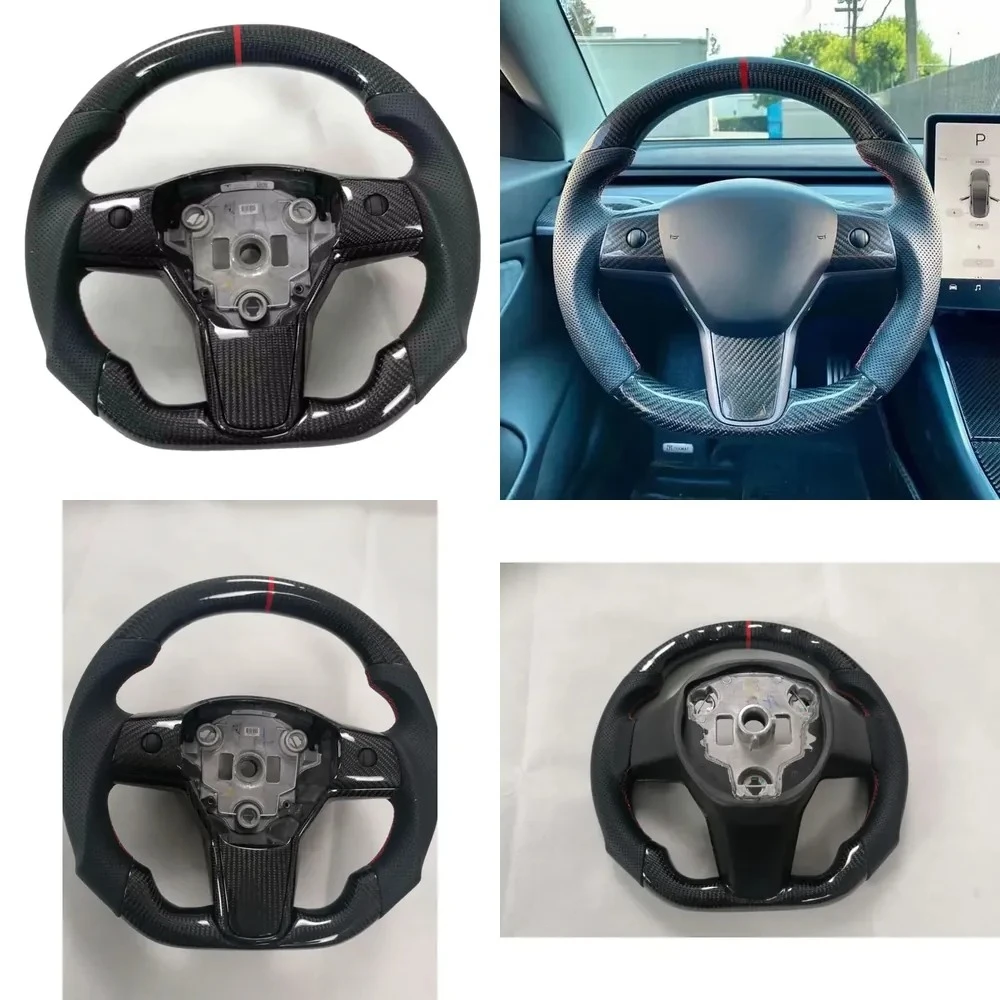 Custom Carbon Fiber Interior Steering Wheel for Model 3 HIGH QUALITY
Custom Carbon Fiber Interior Steering Wheel for Model 3 HIGH QUALITY