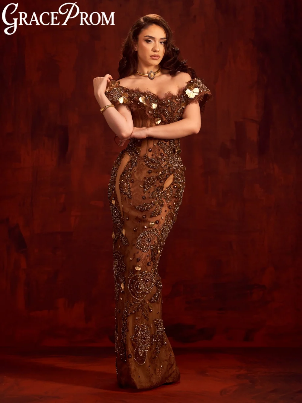 Изысканное блестящее вечернее платье с бисером и открытыми плечами, длинное свадебное платье, элегантное платье для выпускного вечера с иллюзией по индивидуальному заказу
Изысканное блестящее вечернее платье с бисером и открытыми плечами, длинное свадебное платье, элегантное платье для выпускного вечера с иллюзией по индивидуальному заказу