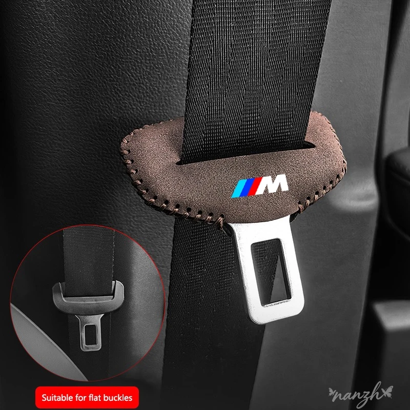 Car Safety Buckle Clip Protector Suede Seat Belt Anti-scratch Cover For BMW F30 F20 F10 F18 F22 F01 X3 F02 M3 M5 Auto Keychain
Car Safety Buckle Clip Protector Suede Seat Belt Anti-scratch Cover For BMW F30 F20 F10 F18 F22 F01 X3 F02 M3 M5 Auto Keychain