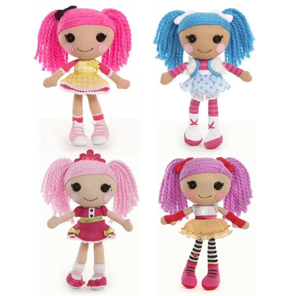 Cute Lalaloopsy Magic Yarn Hair Crochet Wool Doll 28cm Soft Plush Stuffed Dolls Kids Toys for Girls Children Gifts
Cute Lalaloopsy Magic Yarn Hair Crochet Wool Doll 28cm Soft Plush Stuffed Dolls Kids Toys for Girls Children Gifts