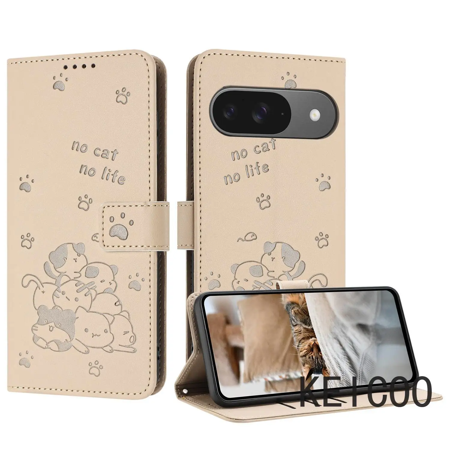 Solid Color Cute Embossed Phone Case for Google Pixel 8a 8 9 Pro XL 5G Flip Cover Anti-fall Card Slots Wallet Clip Phone Shell
Solid Color Cute Embossed Phone Case for Google Pixel 8a 8 9 Pro XL 5G Flip Cover Anti-fall Card Slots Wallet Clip Phone Shell