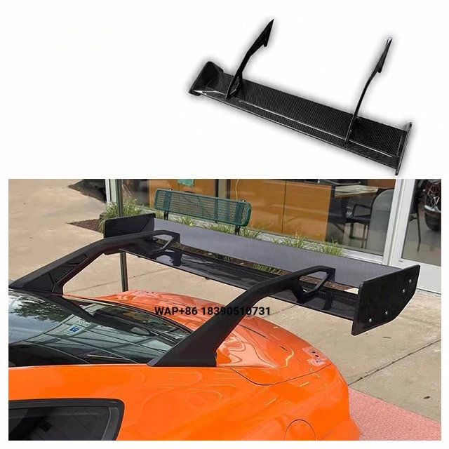 Carbon GTD Spoiler for S550 Mustang 2015-2023 Uprade GTD Style Carbon Fiber Body Kit Rear Spoiler Wing
Carbon GTD Spoiler for S550 Mustang 2015-2023 Uprade GTD Style Carbon Fiber Body Kit Rear Spoiler Wing
