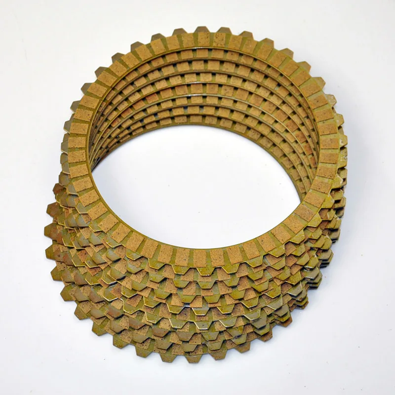 8pcs Motorcycle Friction Clutch Plates for H-D XL883 Sportster 883 98-18 XL1200 Sportster 1200 96-18 XLH883 XLH1200
8pcs Motorcycle Friction Clutch Plates for H-D XL883 Sportster 883 98-18 XL1200 Sportster 1200 96-18 XLH883 XLH1200