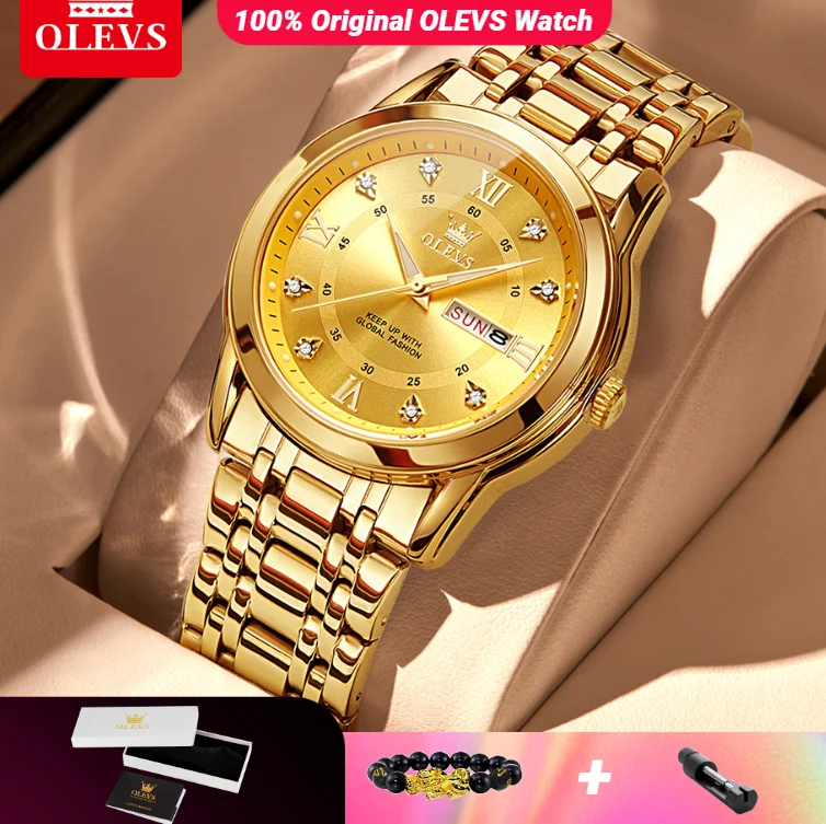 OLEVS 5513 Men's Watch Dual Calendar Display Waterproof Luminous Original Luxury Diamond Watch Men's Watch
OLEVS 5513 Men's Watch Dual Calendar Display Waterproof Luminous Original Luxury Diamond Watch Men's Watch