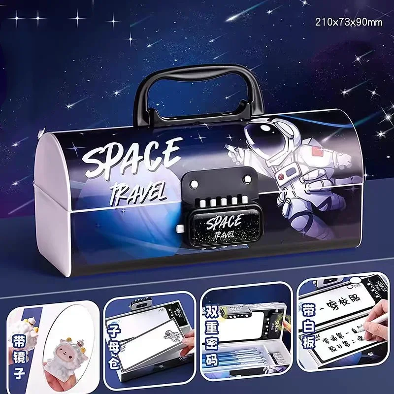 Password Pencil Case Female Elementary School Students with Lock Cute Ins Japanese Creative Internet Celebrity Large Capacity
Password Pencil Case Female Elementary School Students with Lock Cute Ins Japanese Creative Internet Celebrity Large Capacity