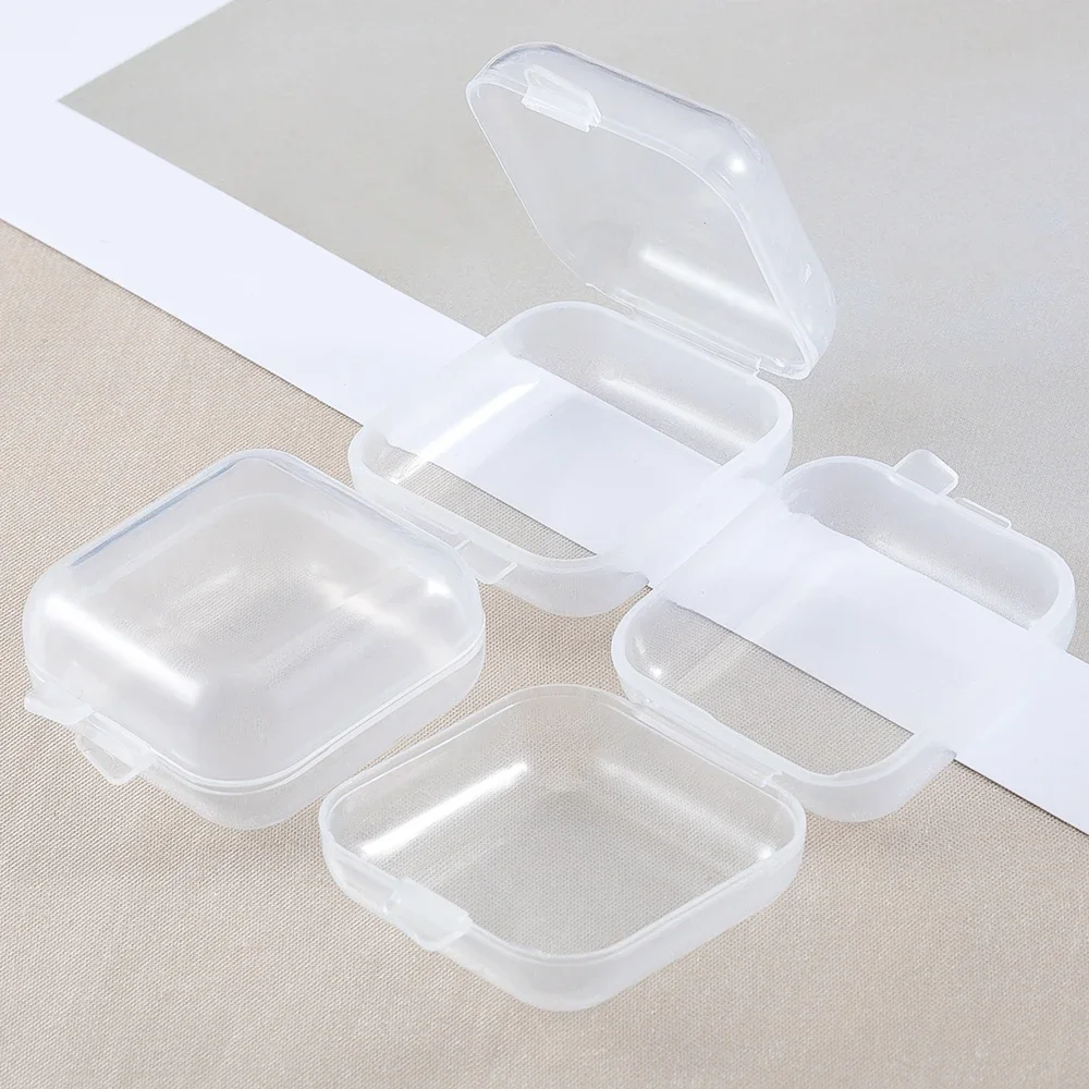 20pcs/Lot 3.4x3.4x2cm Mini Portable Plastic Transparent Box Jewelry Box For Loose Beads Earrings Storage Packaging Box 2051
20pcs/Lot 3.4x3.4x2cm Mini Portable Plastic Transparent Box Jewelry Box For Loose Beads Earrings Storage Packaging Box 2051