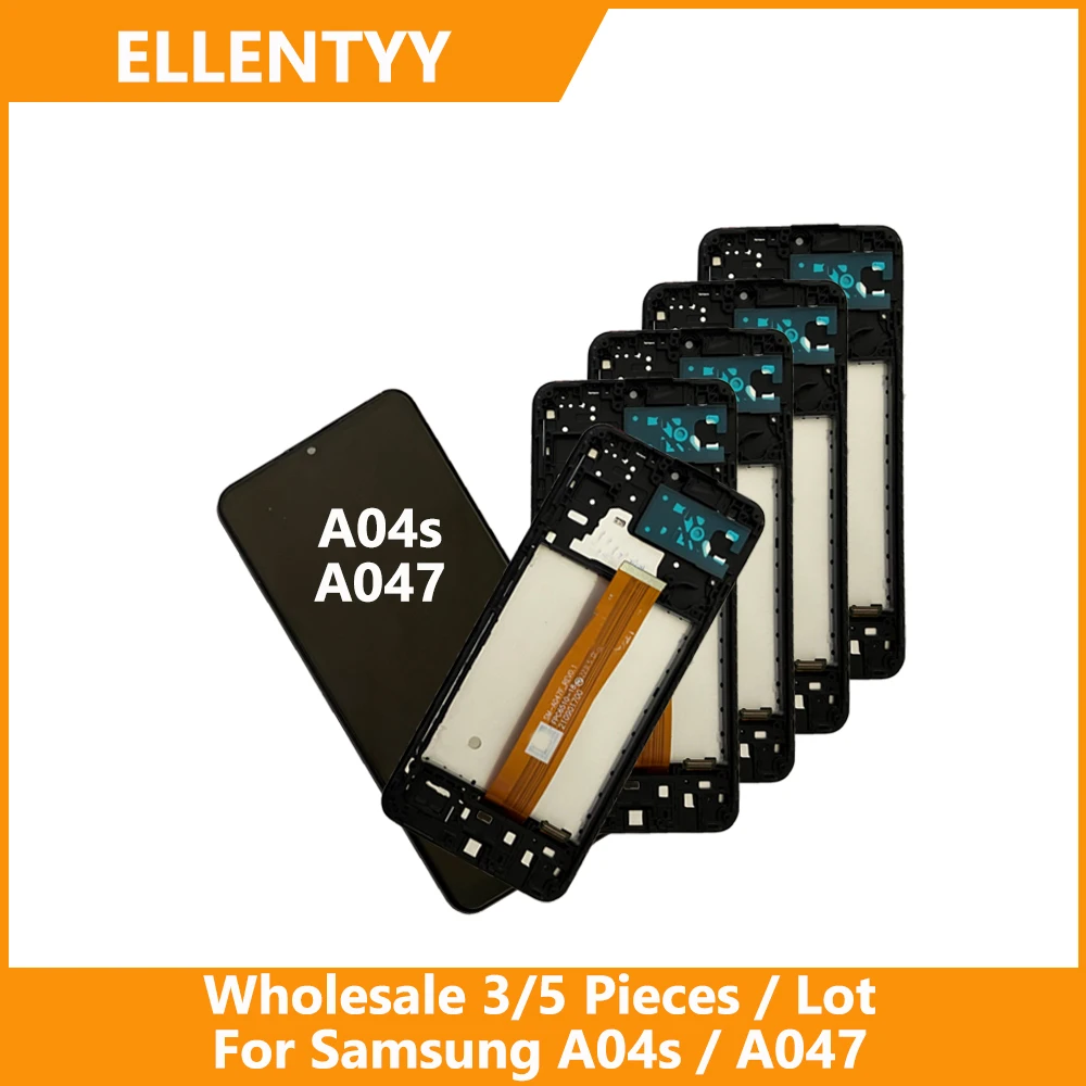 Wholesale 3/5 pieces / Lot High Quality For Samsung A04s A047 Screen Lcd display With Touch Digitizer A047F A047F/DS A047F/DSN
Wholesale 3/5 pieces / Lot High Quality For Samsung A04s A047 Screen Lcd display With Touch Digitizer A047F A047F/DS A047F/DSN