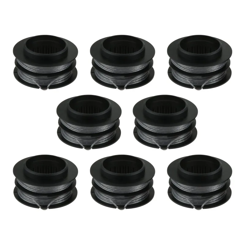 8pcs String Trimmer Spool & Nylon Line 5.1M fit 080-Inch 80V for Greenworks SB00L00 ST60V ST60V-T0 2901619 2906302 Replacement
8pcs String Trimmer Spool & Nylon Line 5.1M fit 080-Inch 80V for Greenworks SB00L00 ST60V ST60V-T0 2901619 2906302 Replacement