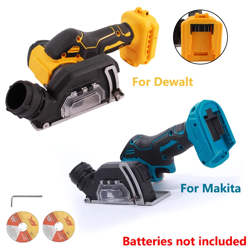 3 Inch Brushless Mini Angle Grinder Cordless For Makita/Dewalt 18V Li-ion Battery Electirc Tool Cutting Circular Saw Power Tool
3 Inch Brushless Mini Angle Grinder Cordless For Makita/Dewalt 18V Li-ion Battery Electirc Tool Cutting Circular Saw Power Tool