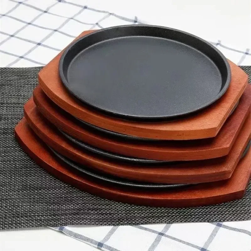 Round household iron plate Korean barbecue pan fried steak plate non stick cast iron barbecue steak plate cast iron wok pan
Round household iron plate Korean barbecue pan fried steak plate non stick cast iron barbecue steak plate cast iron wok pan