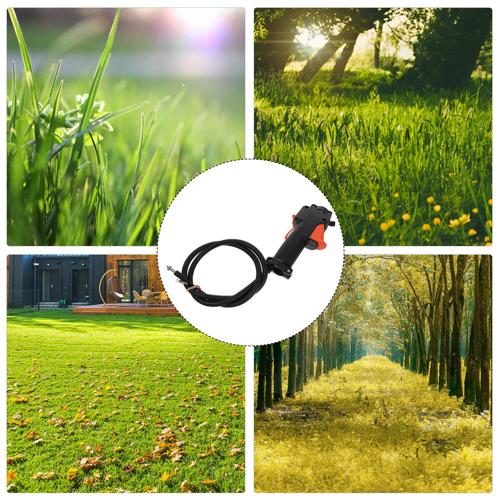 Brush Cutter Handle Switch Stable Lawn Mower Throttle Trigger Control Cable Replacement Parts Lawn Mower Lawnmower
Brush Cutter Handle Switch Stable Lawn Mower Throttle Trigger Control Cable Replacement Parts Lawn Mower Lawnmower