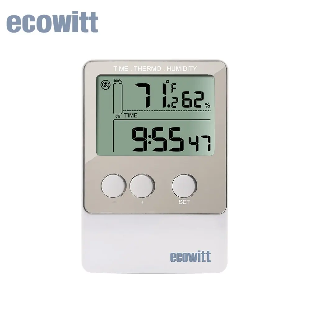 Ecowitt DS102 USB регистратор данных влажности и температуры устройство записи 20736 точек с программным обеспечением для ПК
Ecowitt DS102 USB регистратор данных влажности и температуры устройство записи 20736 точек с программным обеспечением для ПК
