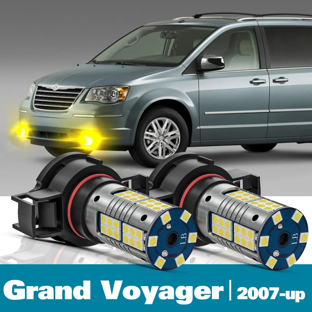 2pcs LED Front Fog Light For Chrysler Grand Voyager Accessories 2007 2008 2009
2pcs LED Front Fog Light For Chrysler Grand Voyager Accessories 2007 2008 2009