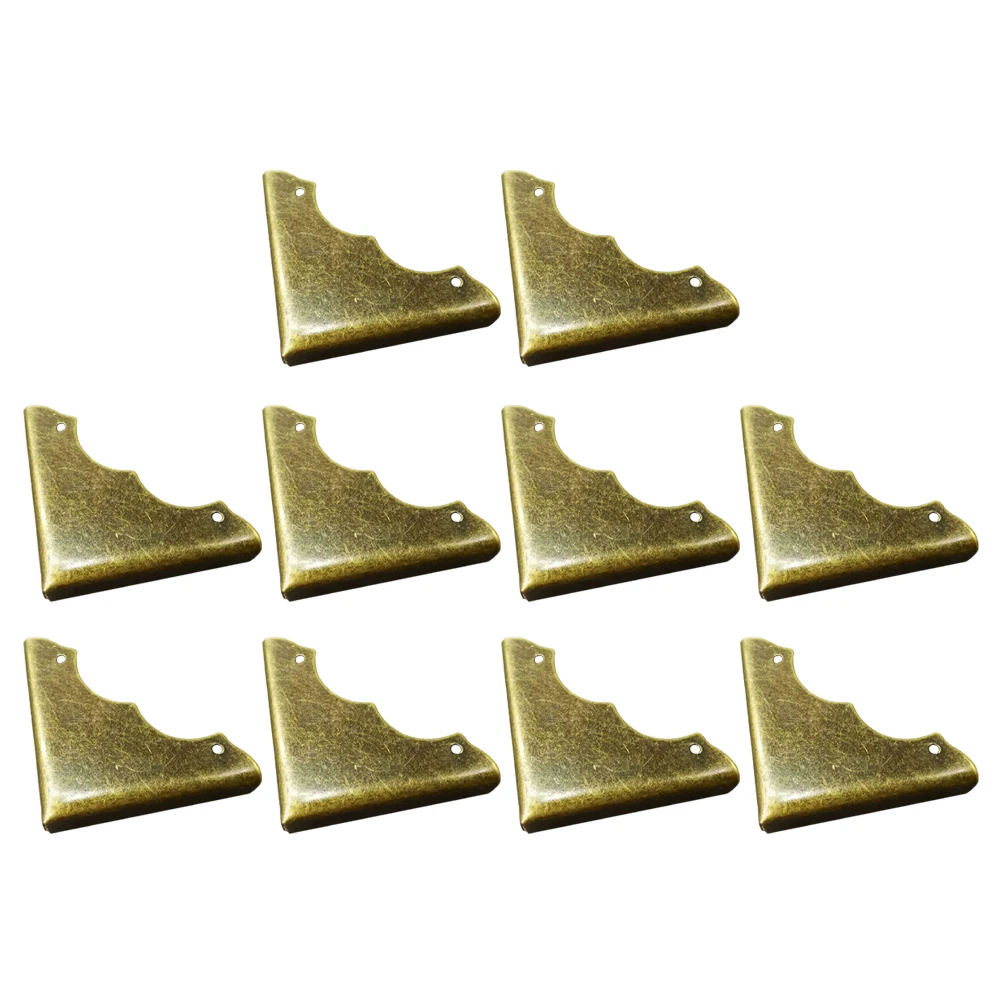 20 Pcs Corner Guards for Wooden Boxes Jewelry Cases Retro Copper Plated Durable Iron Style Furniture Accessories Box
20 Pcs Corner Guards for Wooden Boxes Jewelry Cases Retro Copper Plated Durable Iron Style Furniture Accessories Box