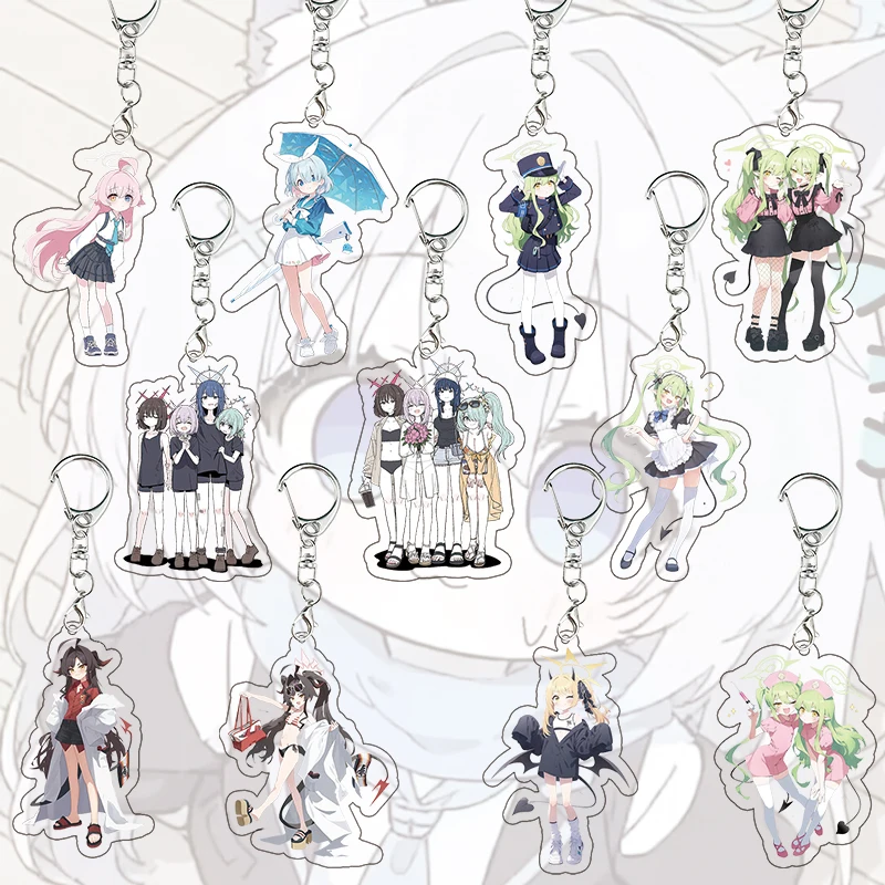 Blue Archive Acrylic Keychain Hoshino Takanashi Arona Chise Bag Pendant Waraku Keyring Collection Decor Accessories Girl Gift
Blue Archive Acrylic Keychain Hoshino Takanashi Arona Chise Bag Pendant Waraku Keyring Collection Decor Accessories Girl Gift