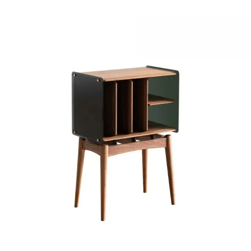 Magazine Cabinet Nordic Book Vinyl Record Player Newspaper Cabinet Solid Wood Black Walnut Wooden Side Cabinet Bedside
Magazine Cabinet Nordic Book Vinyl Record Player Newspaper Cabinet Solid Wood Black Walnut Wooden Side Cabinet Bedside