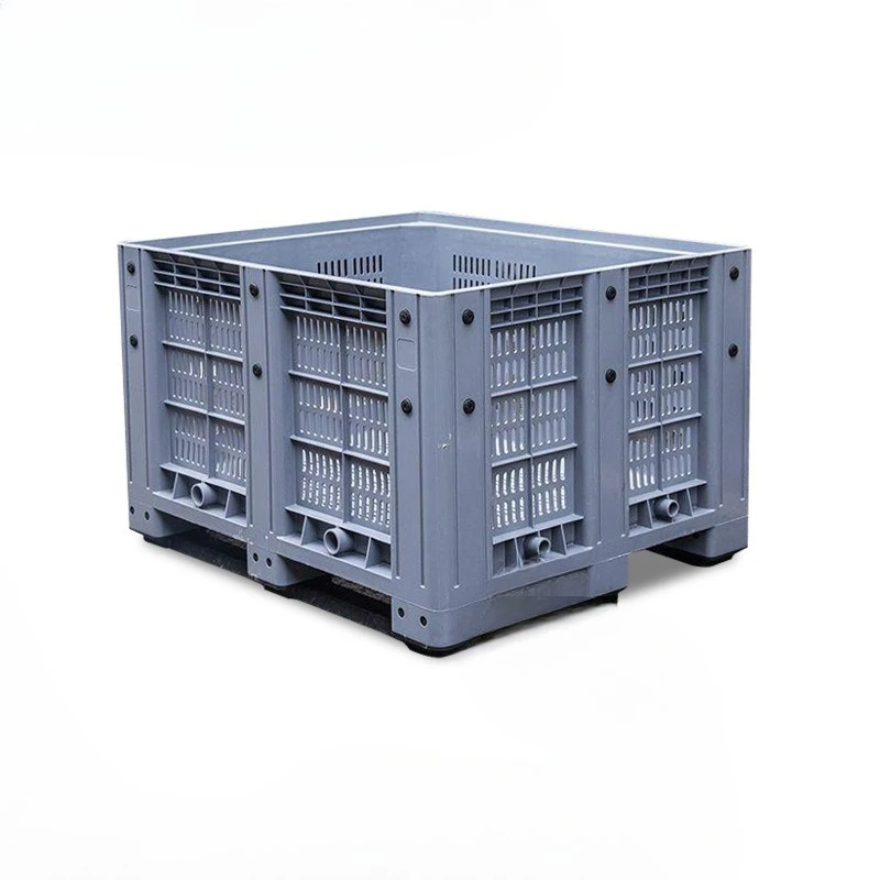 Grid pallet box forklift mobile storage large plastic pallet box
Grid pallet box forklift mobile storage large plastic pallet box