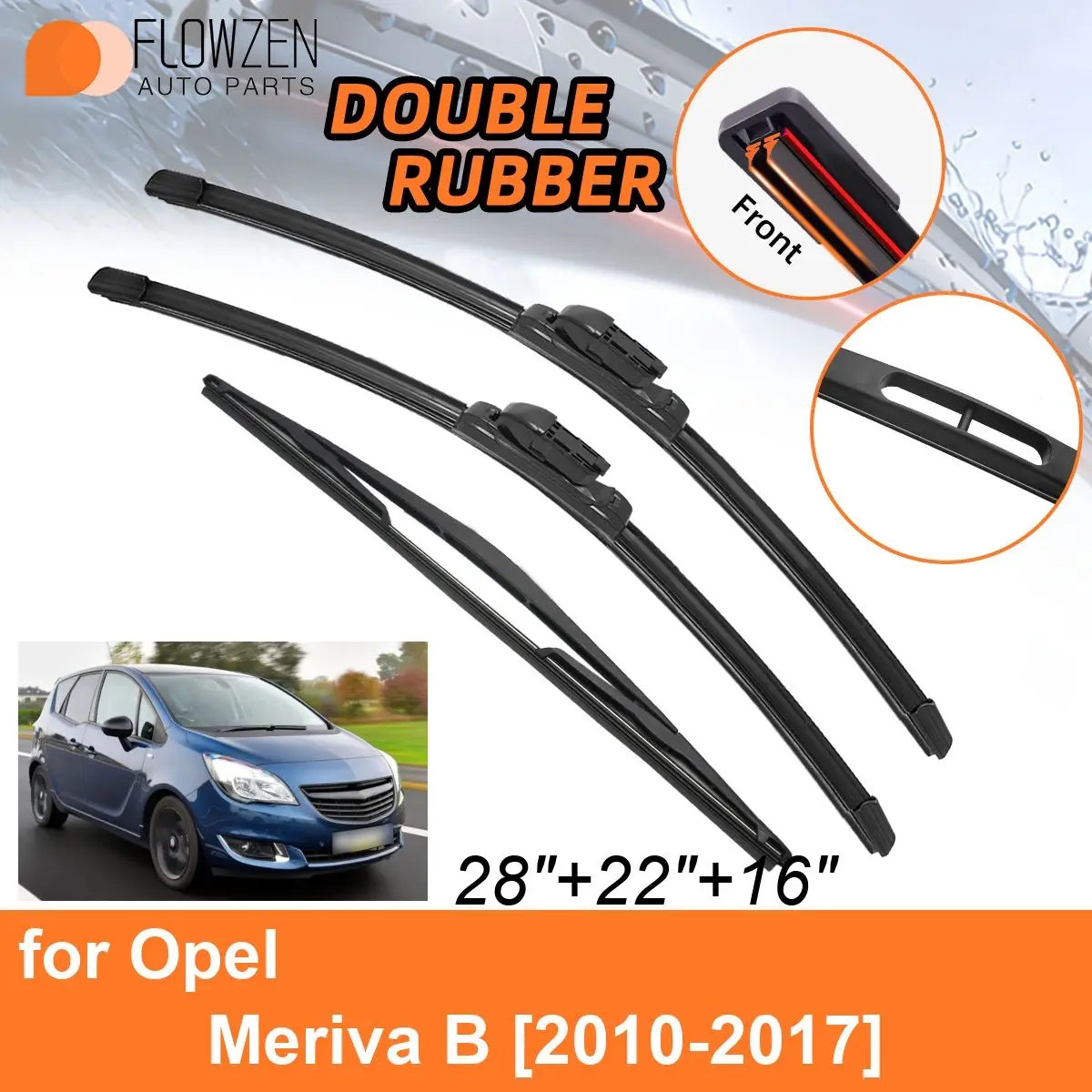 Сдвоенные резиновые автомобильные дворники для Opel Meriva B 2010-2017, аксессуары для передних и задних дворников 2010, 2011, 2012, 2013, 2014, 2015, 2016, 2017
Сдвоенные резиновые автомобильные дворники для Opel Meriva B 2010-2017, аксессуары для передних и задних дворников 2010, 2011, 2012, 2013, 2014, 2015, 2016, 2017