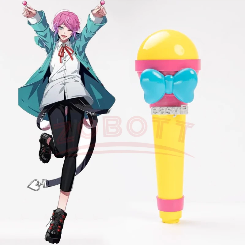 Аниме Division Rap Battle Hypnosis Mic DRB Amemura Ramuda Косплей Желтый микрофон Голосная трубка Аксессуар для костюма на Хэллоуин
Аниме Division Rap Battle Hypnosis Mic DRB Amemura Ramuda Косплей Желтый микрофон Голосная трубка Аксессуар для костюма на Хэллоуин