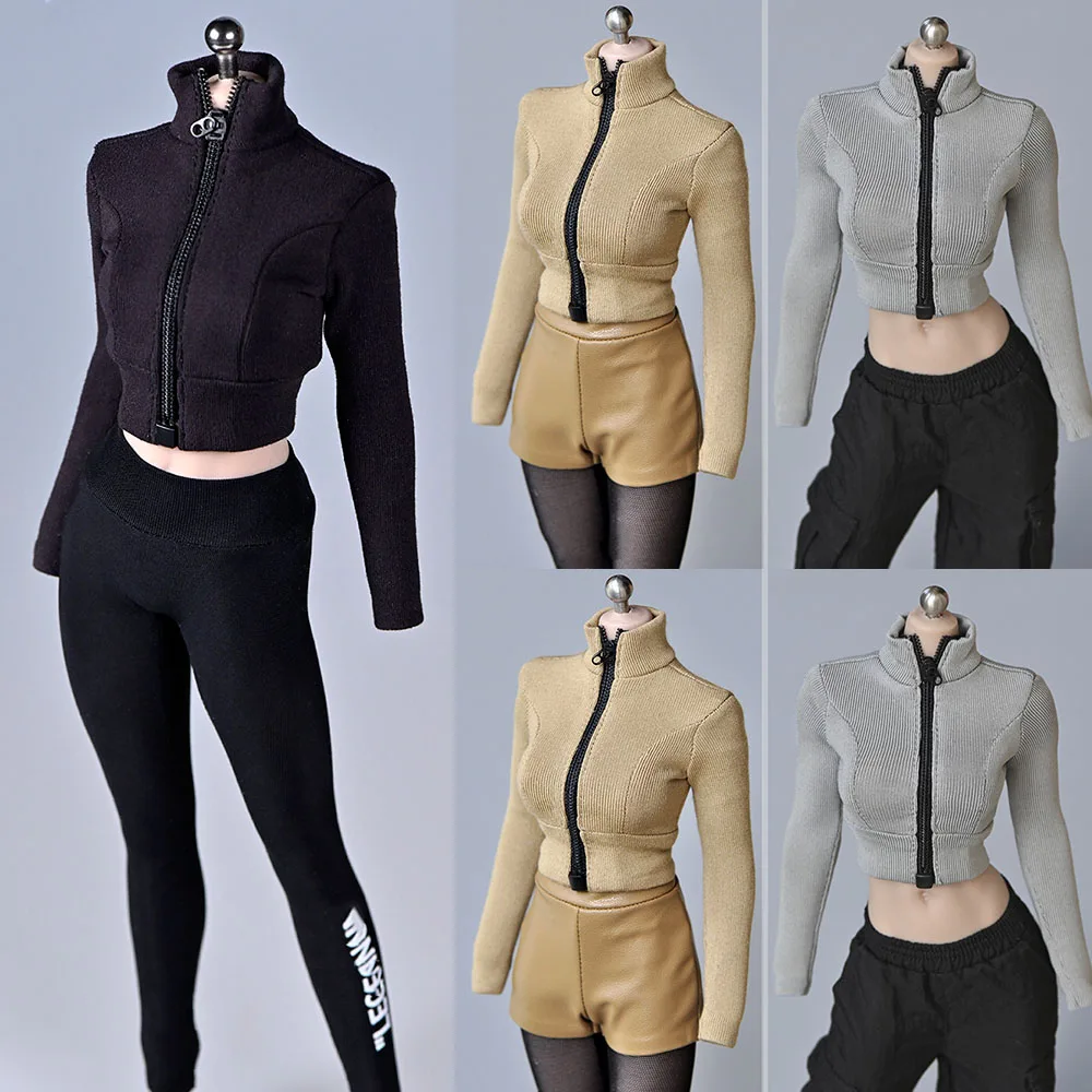 1/6 Jacket Mermaid Curve Short Style Sports Coat Elastic Zipper Tights Crop Tops Short Pants Jacket 12" Action Figure Body
1/6 Jacket Mermaid Curve Short Style Sports Coat Elastic Zipper Tights Crop Tops Short Pants Jacket 12" Action Figure Body