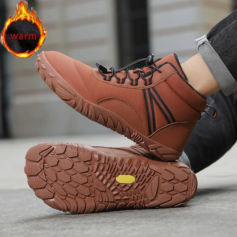 New Winter Men's snow boots Outdoors Waterproof Non-slip High Top Hiking shoesWomens Casual Ankle Booties Wide toe cotton boots
New Winter Men's snow boots Outdoors Waterproof Non-slip High Top Hiking shoesWomens Casual Ankle Booties Wide toe cotton boots