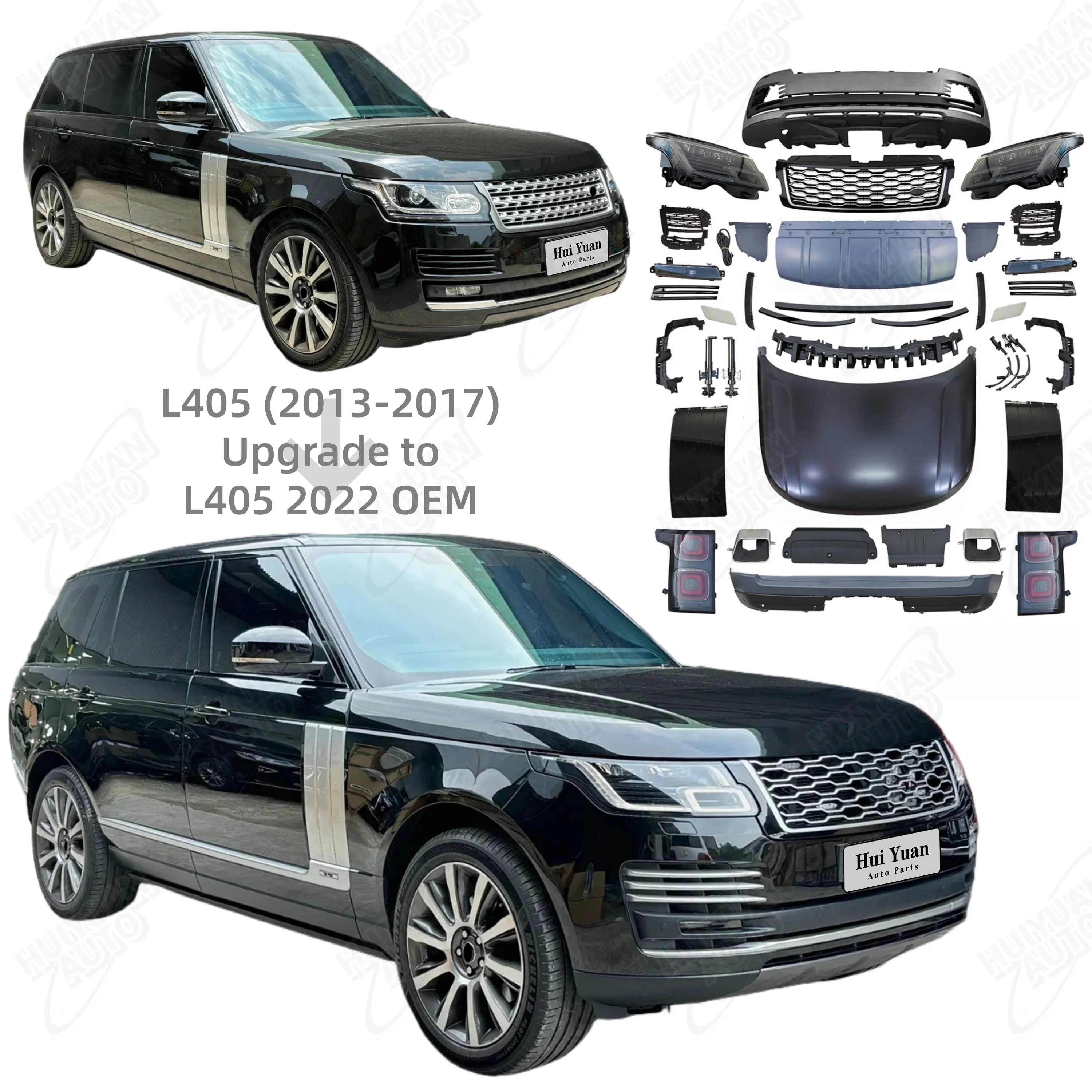 Auto Body Kits Auto Body Systems Car OEM Style Facelift Body Kit for Range Rover Vogue 2013-2017 up to 2022 OEM Model
Auto Body Kits Auto Body Systems Car OEM Style Facelift Body Kit for Range Rover Vogue 2013-2017 up to 2022 OEM Model