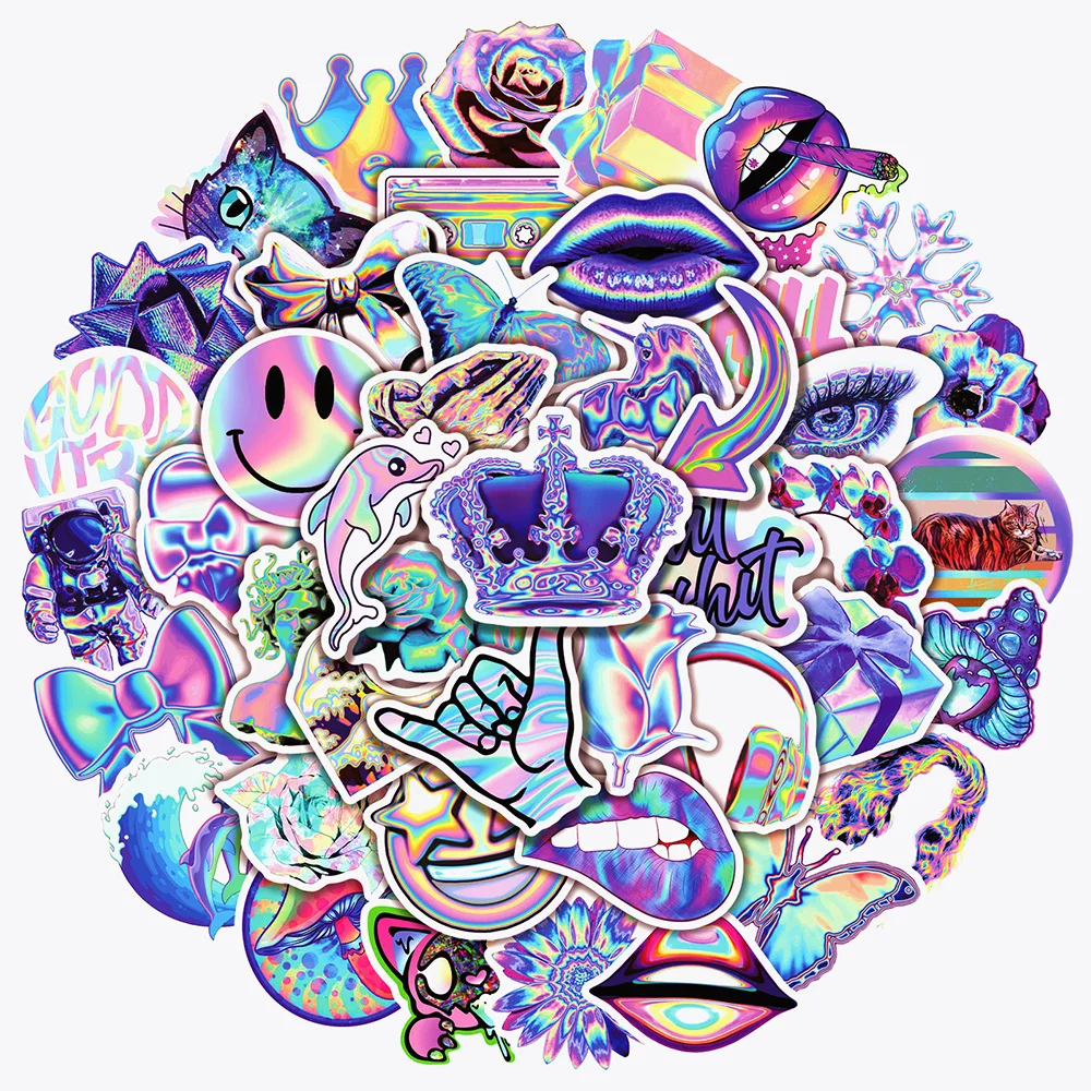 10/30/50PCS Mixed Cartoon Holographic Laser Cool Stickers Aesthetic Decal Skateboard Phone Car Luggage Sticker Kid Classic Toy
10/30/50PCS Mixed Cartoon Holographic Laser Cool Stickers Aesthetic Decal Skateboard Phone Car Luggage Sticker Kid Classic Toy