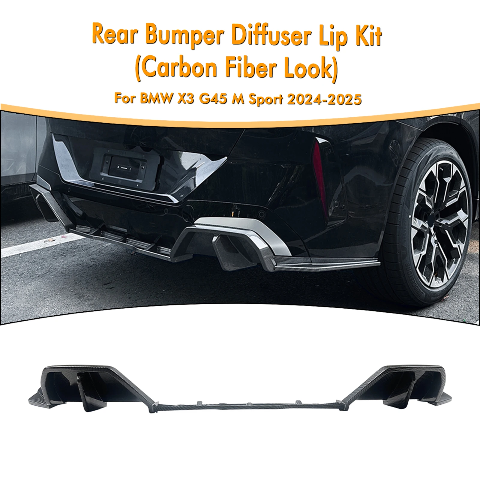 Задний бампер автомобиля, боковой угловой кронштейн, защитная крышка разветвителя для BMW X3 G45 M Sport 2024
Задний бампер автомобиля, боковой угловой кронштейн, защитная крышка разветвителя для BMW X3 G45 M Sport 2024