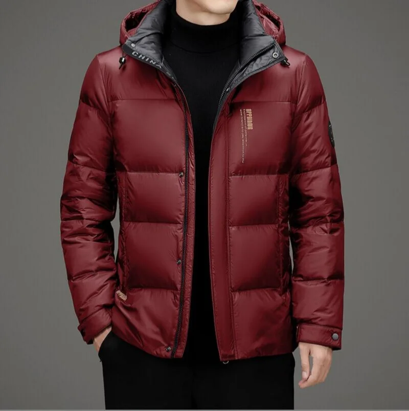 2025 Высококачественные мужские куртки на белом утином пуху с капюшоном, новые зимние повседневные теплые пуховики, верхняя одежда, ветрозащитные стеганые топы, одежда
2025 Высококачественные мужские куртки на белом утином пуху с капюшоном, новые зимние повседневные теплые пуховики, верхняя одежда, ветрозащитные стеганые топы, одежда