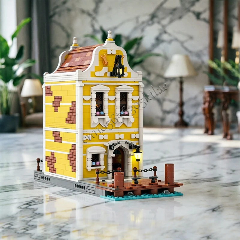 1888PCS MOC City Street View Modular Bay Inn Building Block Diy Sets Educational Assembly Children Toys Popular Christmas Gifts
1888PCS MOC City Street View Modular Bay Inn Building Block Diy Sets Educational Assembly Children Toys Popular Christmas Gifts