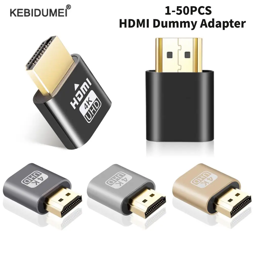 1-50 шт. HDMI-совместимый 1.4 DDC EDID-заглушка виртуальный дисплей безголовый эмулятор Ghost Displayport устройство компьютерные аксессуары
1-50 шт. HDMI-совместимый 1.4 DDC EDID-заглушка виртуальный дисплей безголовый эмулятор Ghost Displayport устройство компьютерные аксессуары