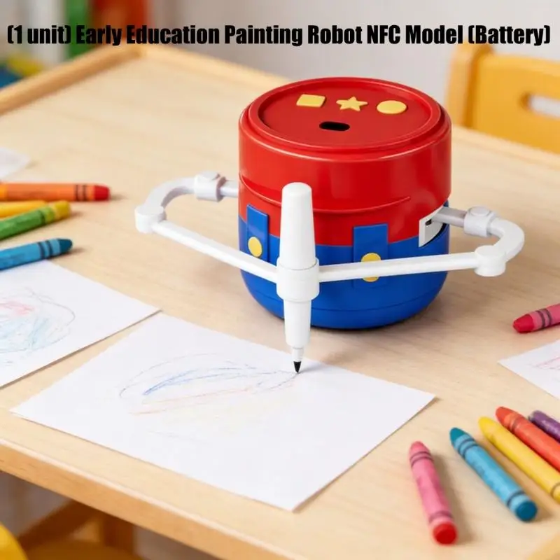 Interactive Educational Drawing Device With 200 Word Cards For Kids Learning And Creativity Development A2UB