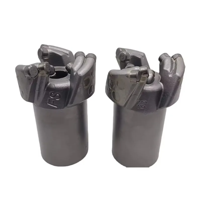 Diamond Composite Spiral Drill Bit Three Wing Four Wing High Efficiency Discharge Slag PDC Non Core Drill Bit Customizable
Diamond Composite Spiral Drill Bit Three Wing Four Wing High Efficiency Discharge Slag PDC Non Core Drill Bit Customizable