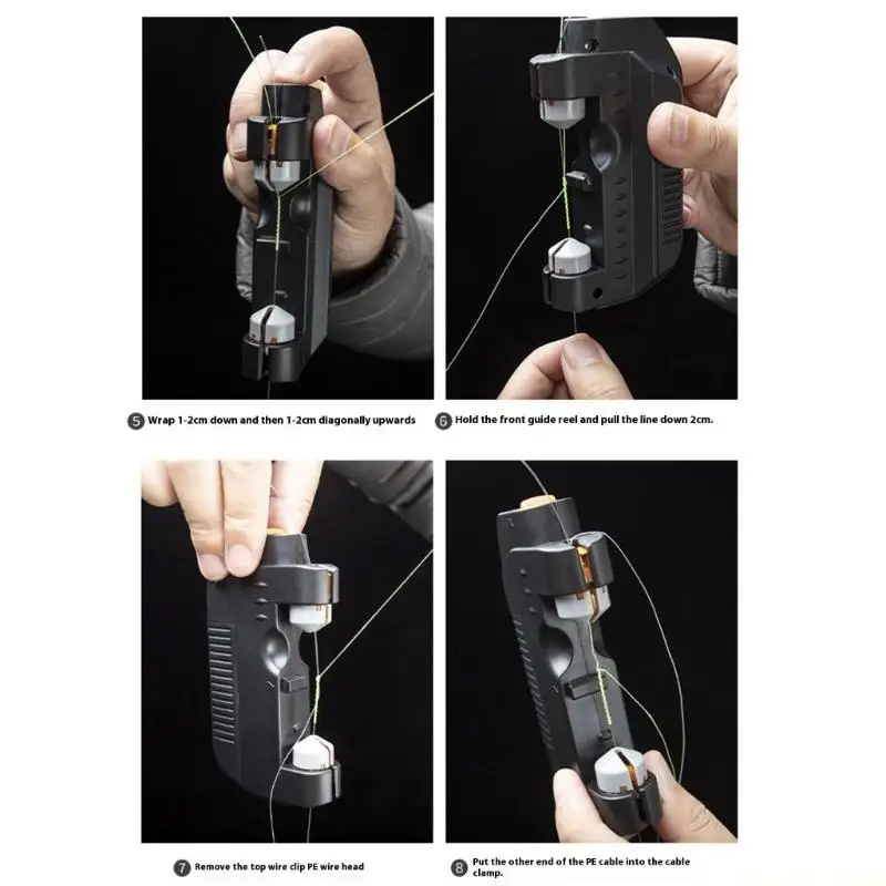M5TC Line Knot Tying Machine for Fishing Winder Tying Tool Quick Tying Tool Fishing Line Knotting Machine Fishing Hook Tiers
M5TC Line Knot Tying Machine for Fishing Winder Tying Tool Quick Tying Tool Fishing Line Knotting Machine Fishing Hook Tiers