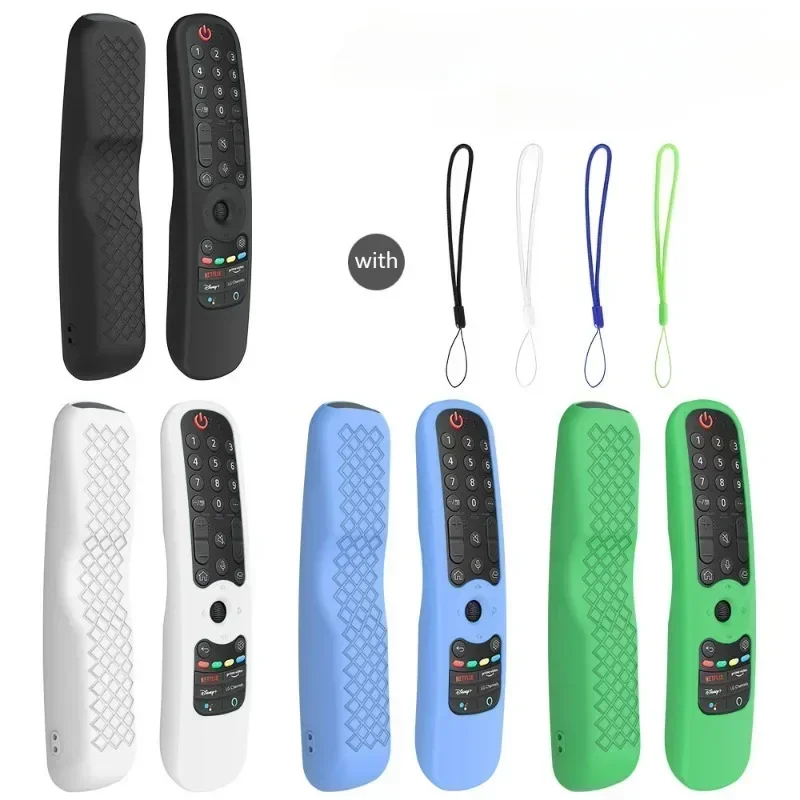 Silicone Case For LG AN-MR21GC AN-MR21N Magic Remote Control Protective Soft Cover Shockproof For LG OLED TV Remote
Silicone Case For LG AN-MR21GC AN-MR21N Magic Remote Control Protective Soft Cover Shockproof For LG OLED TV Remote