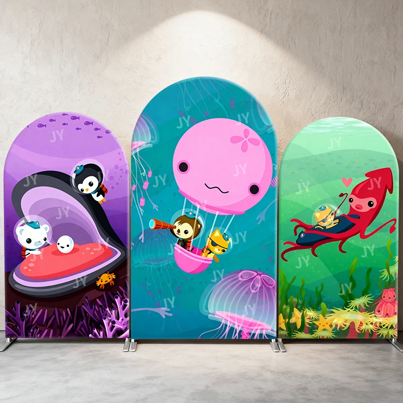 Octonauts Underwater Adventure Theme Arch Backdrop Cover Magical Festive Scene For Kids Birthday Baby Shower Photo Booth Decor
Octonauts Underwater Adventure Theme Arch Backdrop Cover Magical Festive Scene For Kids Birthday Baby Shower Photo Booth Decor