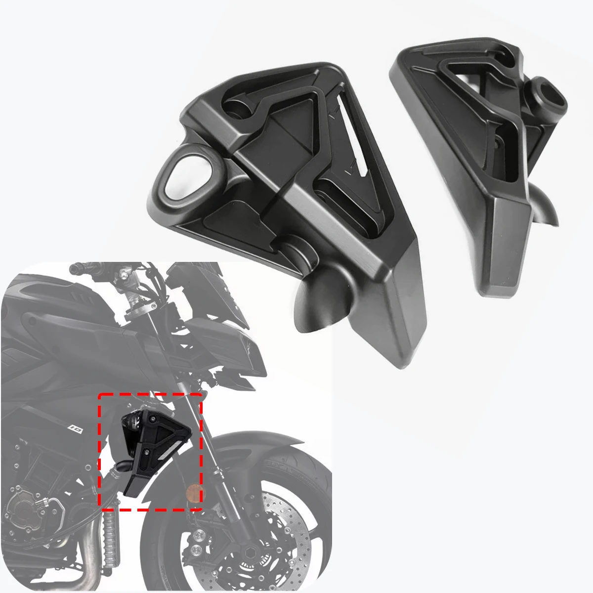 For 2016-2021 Yamaha FZ-10 MT-10 Front Side Indicator Radiator Covers Fairing Motorcycle Accessories
For 2016-2021 Yamaha FZ-10 MT-10 Front Side Indicator Radiator Covers Fairing Motorcycle Accessories