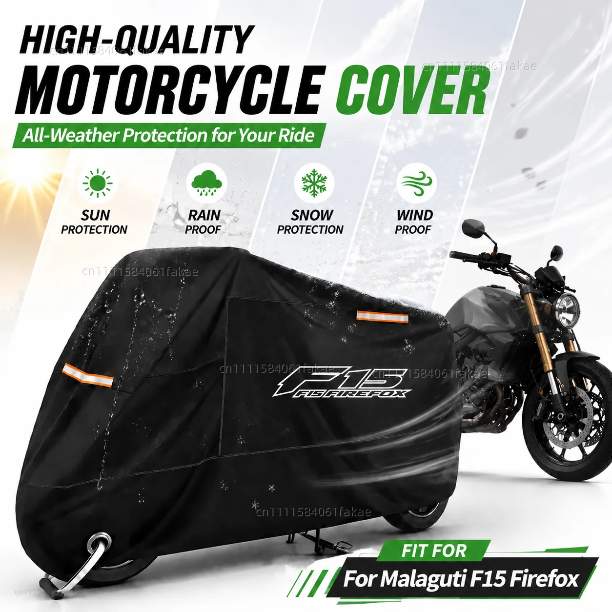Motorcycle Cover Waterproof Outdoor All Season Dustproof UV Protective Moto Scooter Rain Cover For Malaguti F15 Firefox 1997-
Motorcycle Cover Waterproof Outdoor All Season Dustproof UV Protective Moto Scooter Rain Cover For Malaguti F15 Firefox 1997-