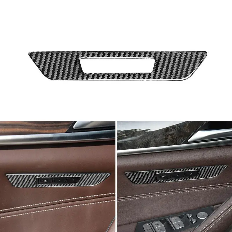 Car Accessories Carbon Fiber Seat Memory Button Frame Cover Stickers Interior Trim For BMW 5 Series G30 2018 2019 2020-2022
Car Accessories Carbon Fiber Seat Memory Button Frame Cover Stickers Interior Trim For BMW 5 Series G30 2018 2019 2020-2022