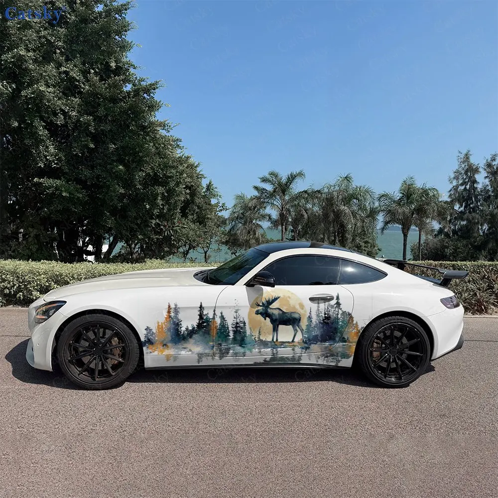 2pcs Camels In The Forest Car Sticker Full Body Decal Decoration Scratches Protect Car Sticker Waterproof Car Vinyl Wraps
2pcs Camels In The Forest Car Sticker Full Body Decal Decoration Scratches Protect Car Sticker Waterproof Car Vinyl Wraps
