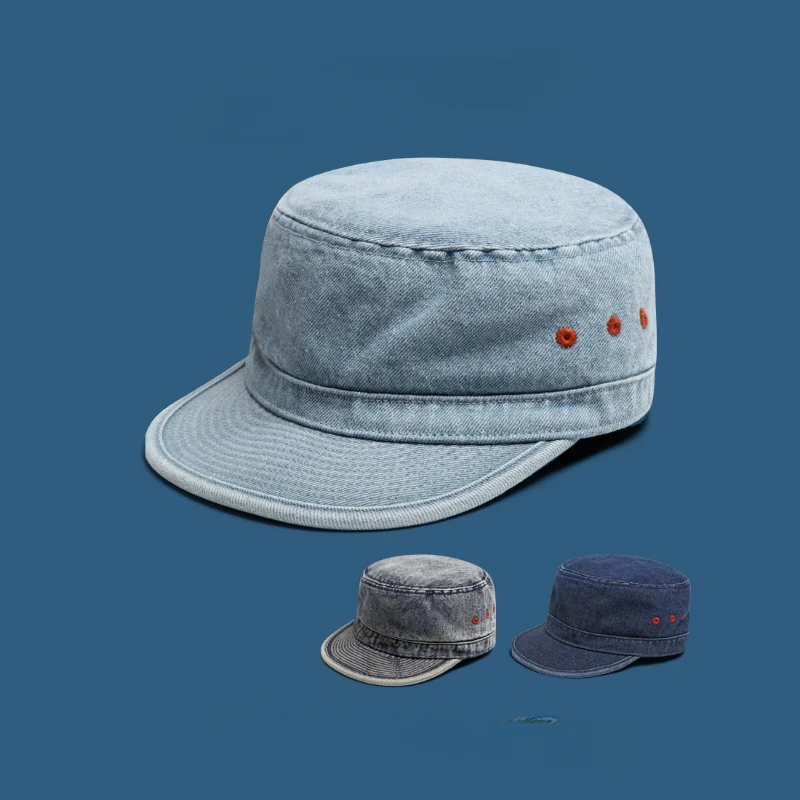 Japanese New Spring and Autumn Retro Washed Denim Baseball Cap Men's Trend Old Flat-top Casual Sunshade Hip-hop Hat Gorras
Japanese New Spring and Autumn Retro Washed Denim Baseball Cap Men's Trend Old Flat-top Casual Sunshade Hip-hop Hat Gorras
