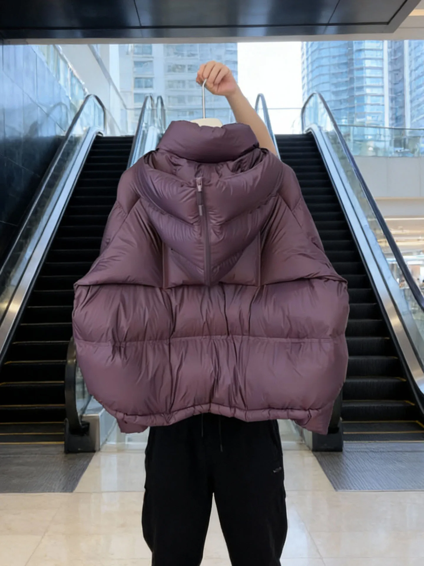 Unique ort Puffer Jaet Women's Sle Korean Bread Coat Purple Color Winter 2025 New Casual Fit Polyester Fiber Warmth
Unique ort Puffer Jaet Women's Sle Korean Bread Coat Purple Color Winter 2025 New Casual Fit Polyester Fiber Warmth
