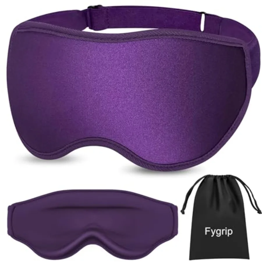 3D Eye Mask Sleep Mask for Men and Women, 100% Pressure-Free and Light Block-Out Eye Mask for Sleep with Easy Adjustable Strap,
3D Eye Mask Sleep Mask for Men and Women, 100% Pressure-Free and Light Block-Out Eye Mask for Sleep with Easy Adjustable Strap,