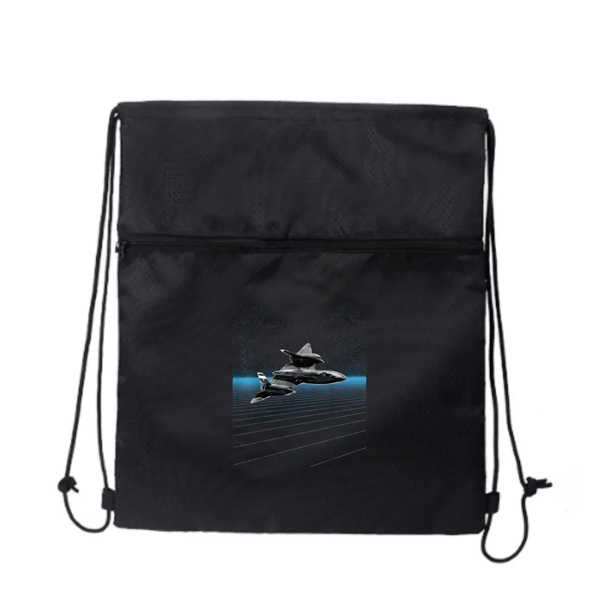 Стелс-реактивный военный самолет Художественный дизайн Черная сумка на молнии на шнурке: идеально подходит для коротких запросов
Стелс-реактивный военный самолет Художественный дизайн Черная сумка на молнии на шнурке: идеально подходит для коротких запросов